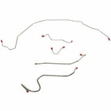 1968-69 Buick Skylark Front Brake Line Kit Manual Disc Brakes - AKT6904SS