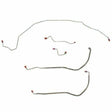 Front Brake Line Kit for 1970 disc brakes steel