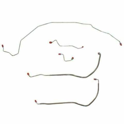 Front Brake Line Kit for 1970 Buick Skylark disc brakes stainless steel