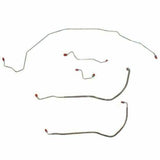 Front Brake Line Kit for 1970 Buick Skylark disc brakes stainless steel