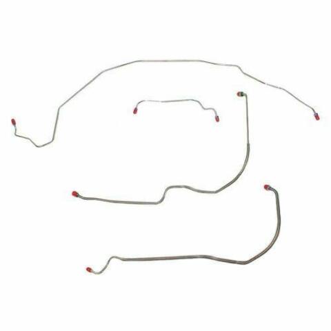 Front Brake Line Kit for 1971-1972 Buick Skylark stainless steel