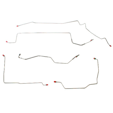 1992-1995 Buick LeSabre Front Brake Line Kit AWABS Stainless AKT9201SS