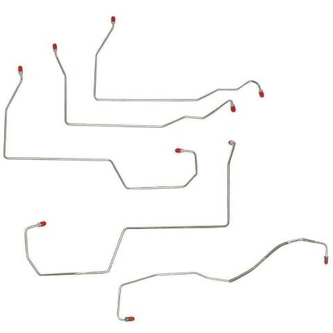 Front Brake Line Kit for 96-99 Buick LeSabre w/ Traction Control steel