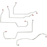 Front Brake Line Kit for 96-99 Buick LeSabre w/ Traction Control steel