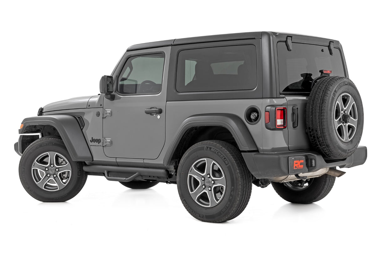 Nerf Steps - Full Length - 2 Door - Jeep Wrangler JL 4WD (2018-2025)