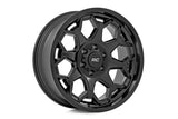 80 Series Wheel/One-Piece/Semi Gloss Black/20x10/5x5/-25mm