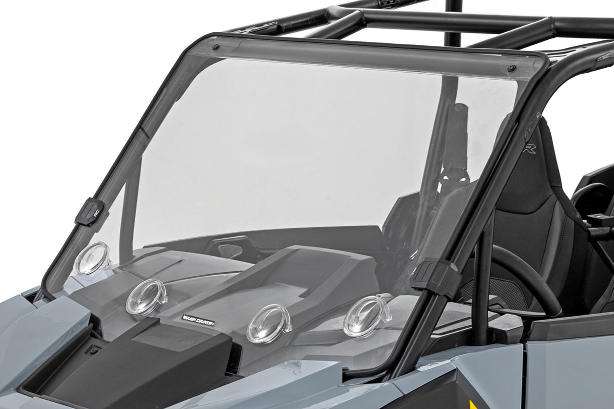 Vented Full Windshield - by Rough Country