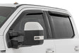 Side Window Deflectors - for Ford F-150 by Rough Country