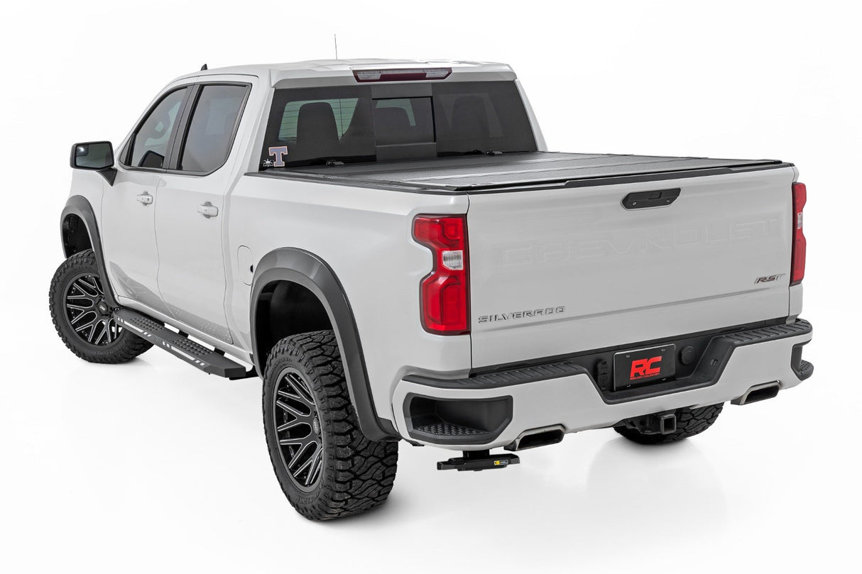 AC2 Running Boards - Amber/White - Crew Cab - Chevy/GMC 1500/2500HD/3500HD