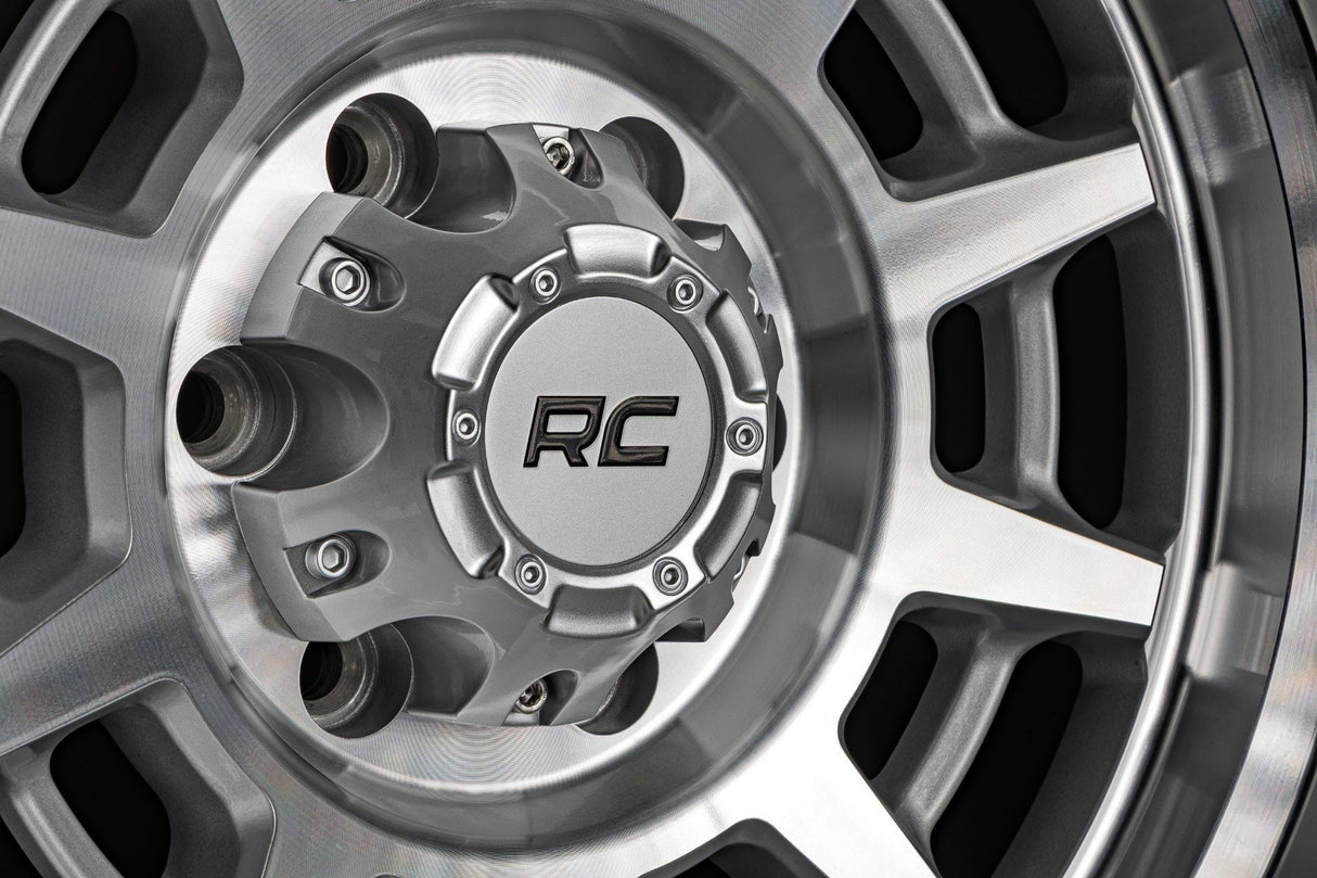 85 Series Wheel / Simulated Beadlock / Full Machine / 17x9 / 6x5.5 / -12mm