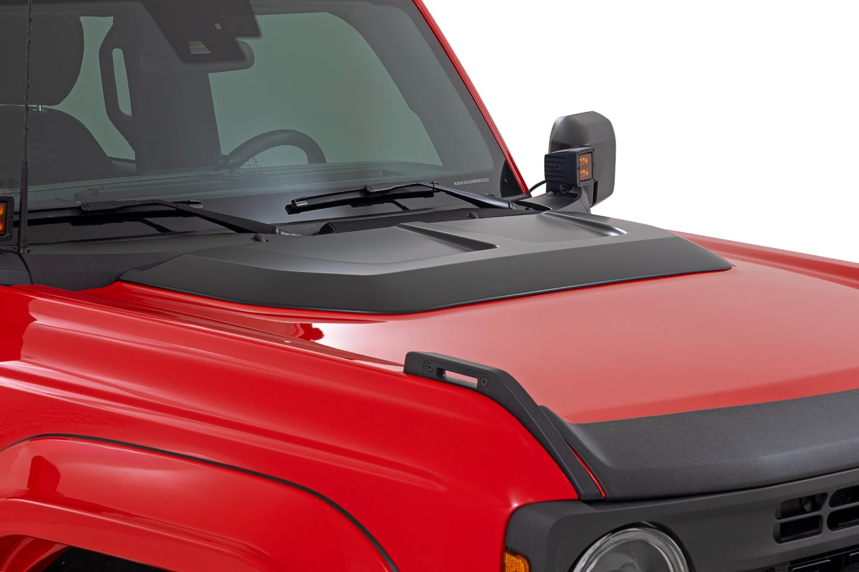 Hood Scoop - M7 Carbonized Gray - Ford Bronco 4WD (2021-2025)