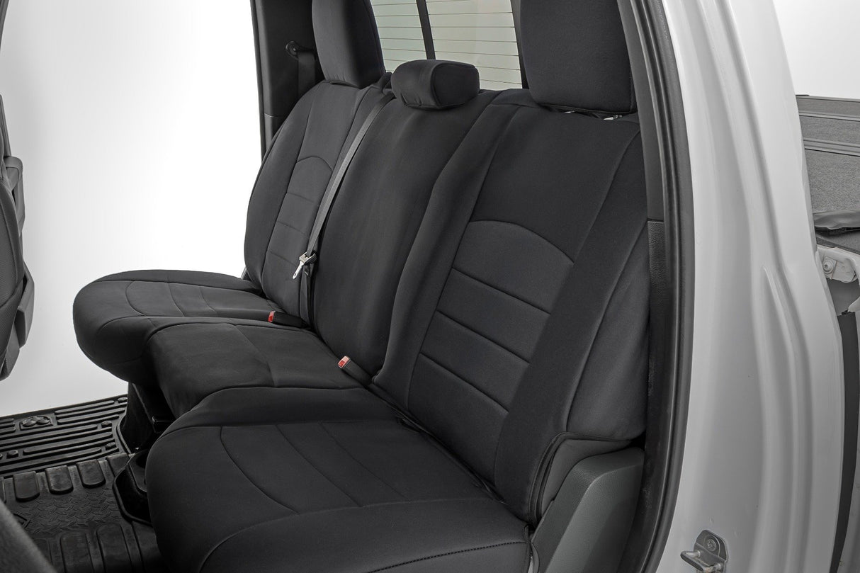 Rough Country Seat Covers - FR Bucket RR Full Bench - Ram 1500 (09-18) 2500/3500 (10-18) - 91068