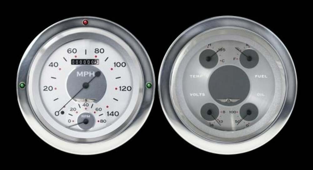 All American 1954-55 Chevy Truck Package w/ Speedtachular CT54AW62 dash gauge cluster