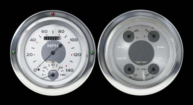 All American 1954-55 Chevy Truck Package w/ Speedtachular CT54AW62 dash gauge cluster