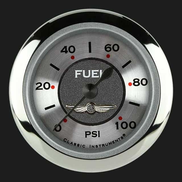 All American 2 1/8" Fuel Pressure Gauge, 100 psi AW146SRC