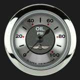 All American 2 1/8" Oil Pressure Gauge AW181SRC