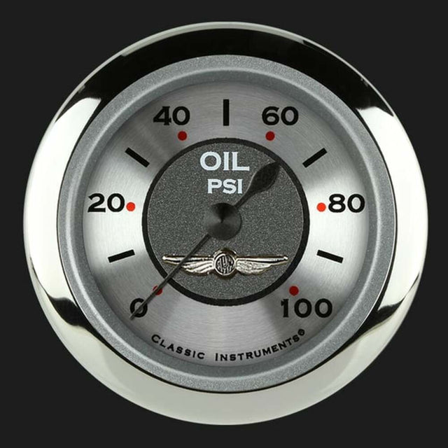 All American 2 1/8" Oil Pressure Gauge AW181SRC