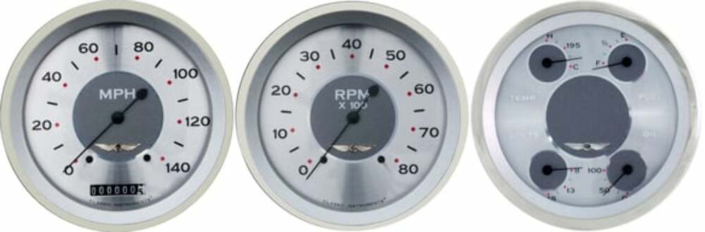 Classic Instruments analog dash gauge set