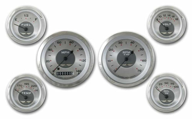 Classic Instruments analog dash gauge set