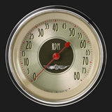 All American Nickel 3 3/8" Tachometer AN80SHC