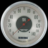 All American Nickel 4 5/8" Speedometer AN56SLC