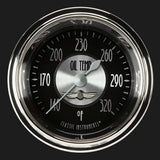 All American Tradition 2 1/8" Oil Temperature Gauge AT128SHC
