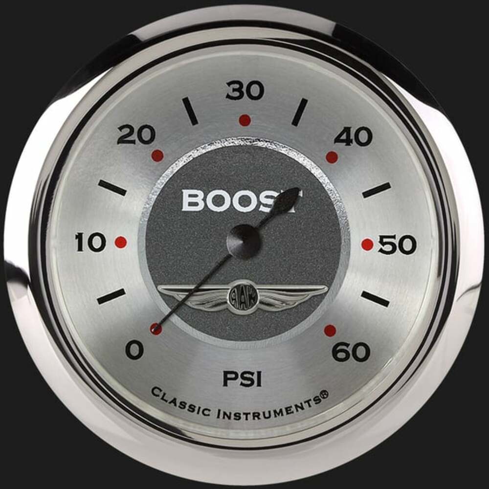t All American2 5/8" Boost Gauge, 60 psi AW343SRC Classic Instruments