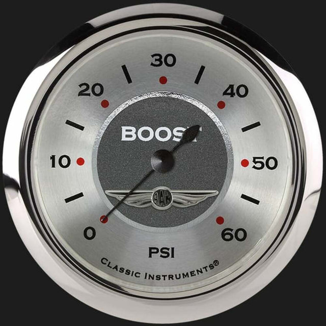 t All American2 5/8" Boost Gauge, 60 psi AW343SRC Classic Instruments