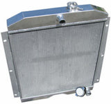 Fits 1947-1954 Chevrolet Truck; Aluminum Radiator - Auto - V8 - 4 Row ALR54C4