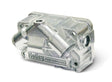 Holley Double Pumper Aluminum Center Hung V Bowl Kit - Secondary with Pump Provisions - 134-73S polished aluminum