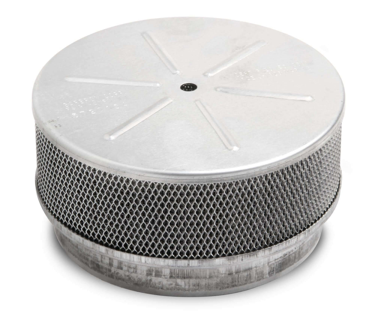 Holley Aluminum Marine Flame Arrestor - 350-600 recommended CFM - 720-11 stainless steel aluminum