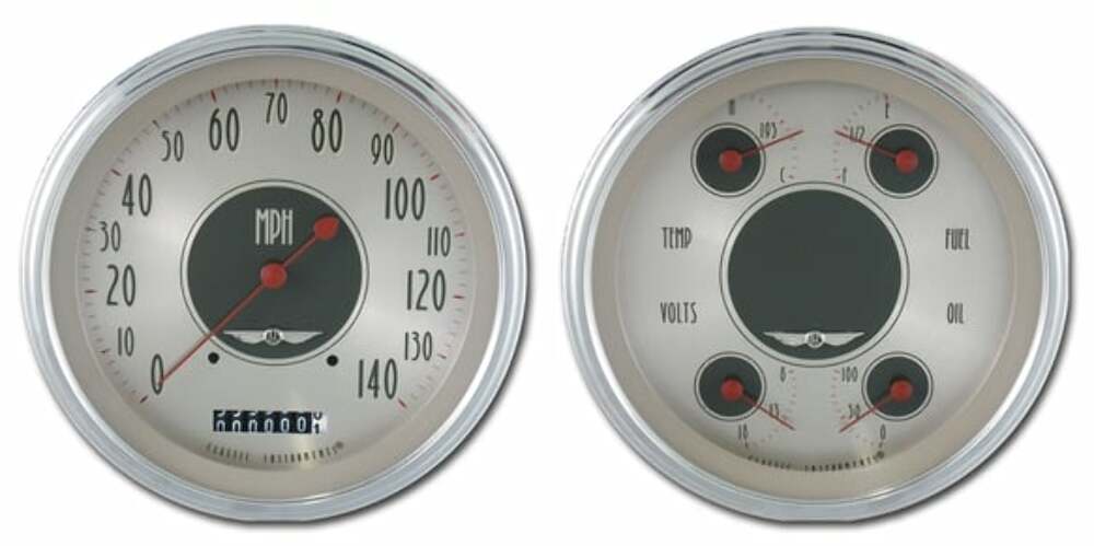 Classic Instruments analog dash gauge set