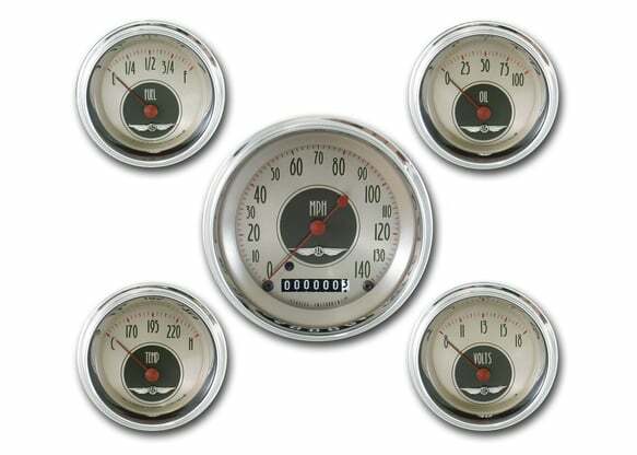 Classic Instruments analog dash gauge set