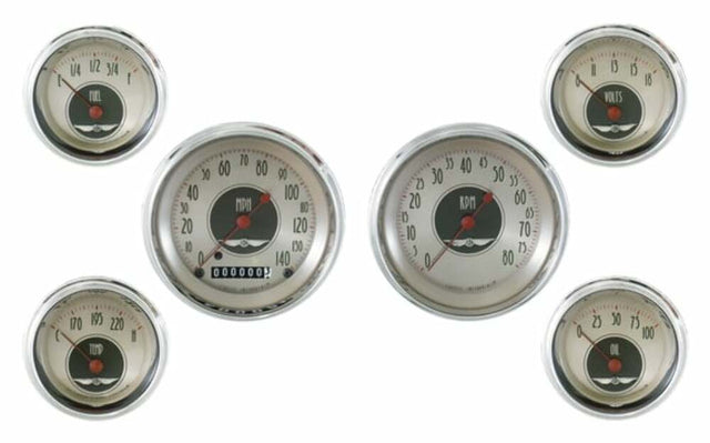 Classic Instruments analog dash gauge set
