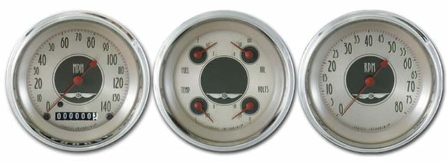 Classic Instruments analog dash gauge set