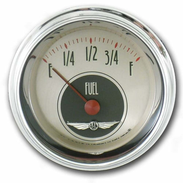All American Nickel 2 1/8" Fuel Gauge AN09SHC