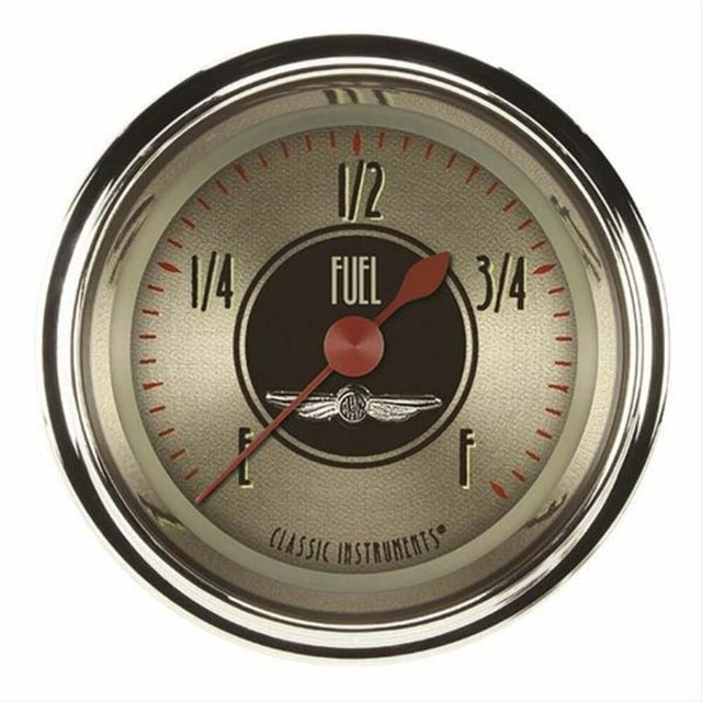 All American Nickel 2 1/8" Fuel Gauge AN109SHC