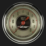 All American Nickel 2 1/8" Voltage Gauge AN130SHC