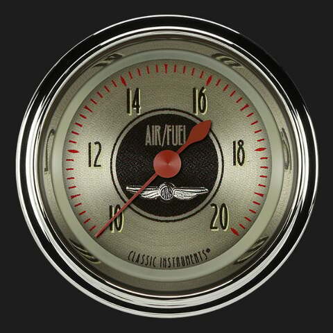 All American Nickel 2 1/8" Air Fuel Ratio Gauge AN194SHC