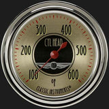 All American Nickel 2 5/8" Cylinder Head Temp. Gauge AN397SLC