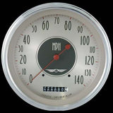 All American Nickel 4 5/8" Speedometer AN56SLC