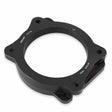 Holley ANGLE CORRECTING THROTTLE BODY ADAPTER 717-16 black aluminum