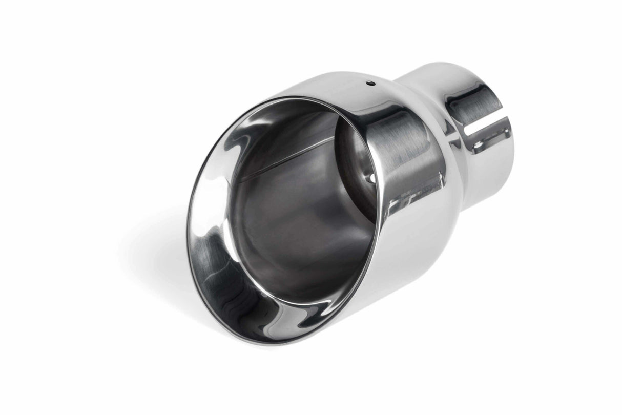 Double-Walled 4 Slash-Cut Tips (Polished) - Set of 2 stainless steel polished