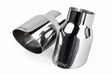 Single-Walled 3.5 Slash-Cut Tips (Polished Silver) - Set of 2 stainless steel polished