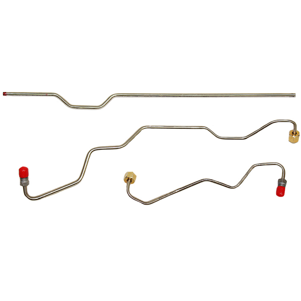 Power Steering Line Kit for 2000-2011 Chevy Impala Rack & Pinion Line Set stainless steel
