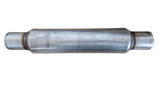 Jones Exhaust exhaust resonator 2 inch aluminized steel steel universal ar3012s-3-ar-series-exhaust-resonator-straight-2-inlet-outlet