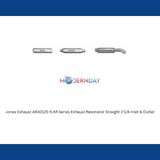 Jones Exhaust AR3012S-5 AR Series Exhaust Resonator Straight 2-1/4 Inlet & Outlet