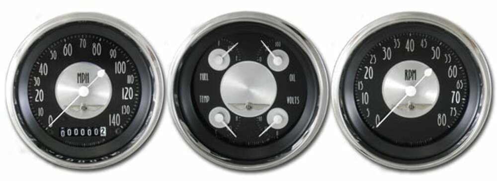 Classic Instruments analog dash gauge set