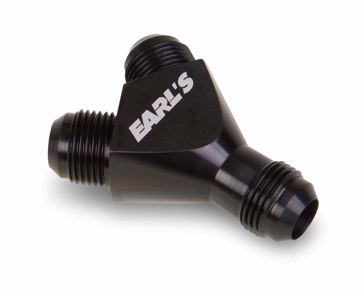 Earls -8AN Male to -6AN Male Forged Y-Block - AT100175ERL