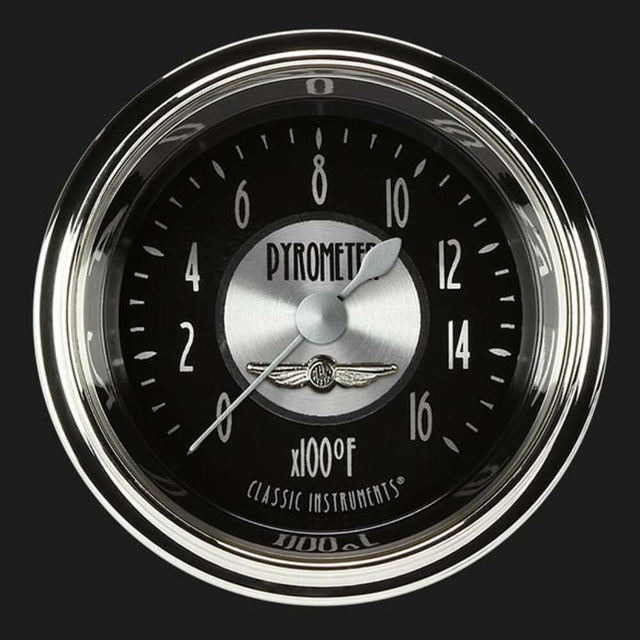 All American Tradition 2 1/8" Exhaust Gas Temp. Gauge AT198SHC